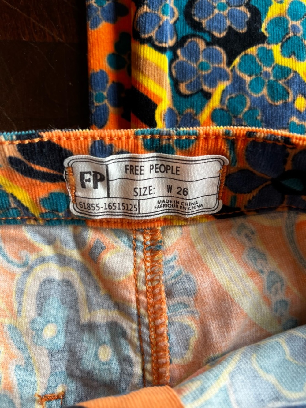 Free People Just Float On Corduroy Pants - Picture 5 of 6